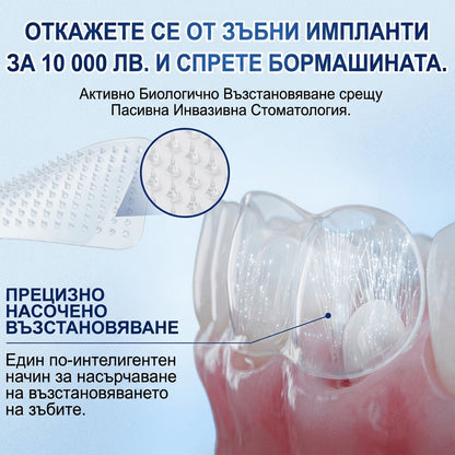 💫 Кажете сбогом на чувствителността и дискомфорта! 𝐂𝐨𝐚𝐮𝐨𝐨® Tideglusib орални ленти – бързо възстановяване за зъби и венци 😊