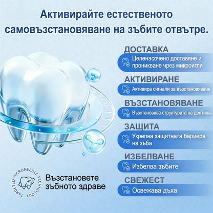 💫 Кажете сбогом на чувствителността и дискомфорта! 𝐂𝐨𝐚𝐮𝐨𝐨® Tideglusib орални ленти – бързо възстановяване за зъби и венци 😊